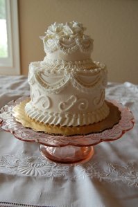 Wedding Cake for William and Kate;s Wedding Watching Party