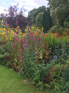 Flower Garden at Glamis Castle