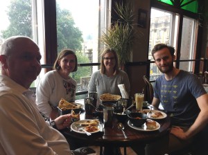 Enjoying a Meal With Family