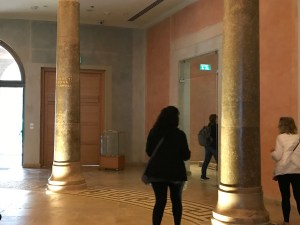 Blank Column in Women's Atrium Duc In Altum, Magdala
