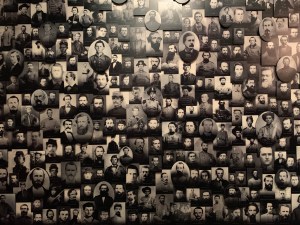 Collage of over 100 photos of Confederate Soldiers who fought at Gettysburg